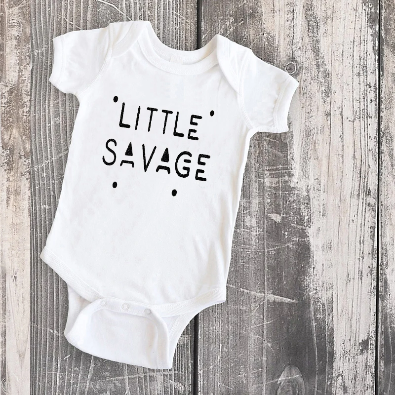 

Little Savage Matching Outfits Fashion Bestfriend Shirts Print Baby Boy 2020 Fashion Dad and Me Tshirt Family Matching Summer