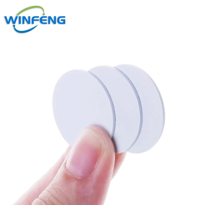 1/2/5Pcs 125KHz RFID Tags T5577 Round Coin PVC Disc Tag EM4305 Rewritable Proximity Chip Card Label For RFID Copier