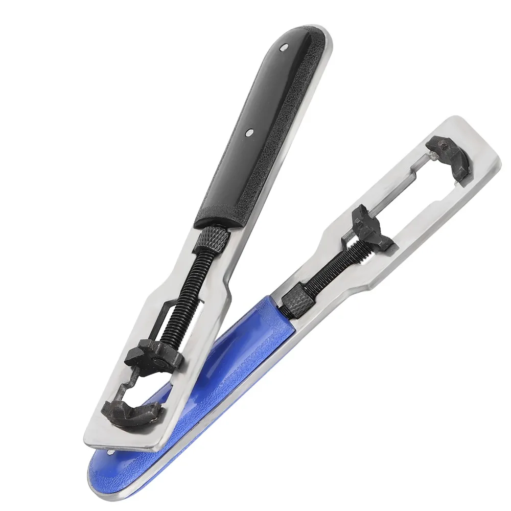 2Pcs Durable Alloy Watch Back Case Opener 2 different colors Length 15cm Watch Repair Tool Watch Repair Kit for Repair Workers