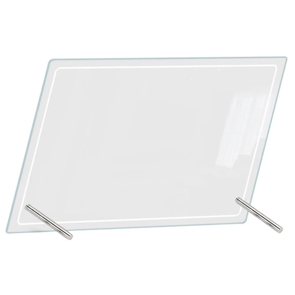 

1 Set Acrylic Desk Writing Board Transparent Dry Erase Planner For Daily To-Do Lists Notes Schedules Home Office Organization