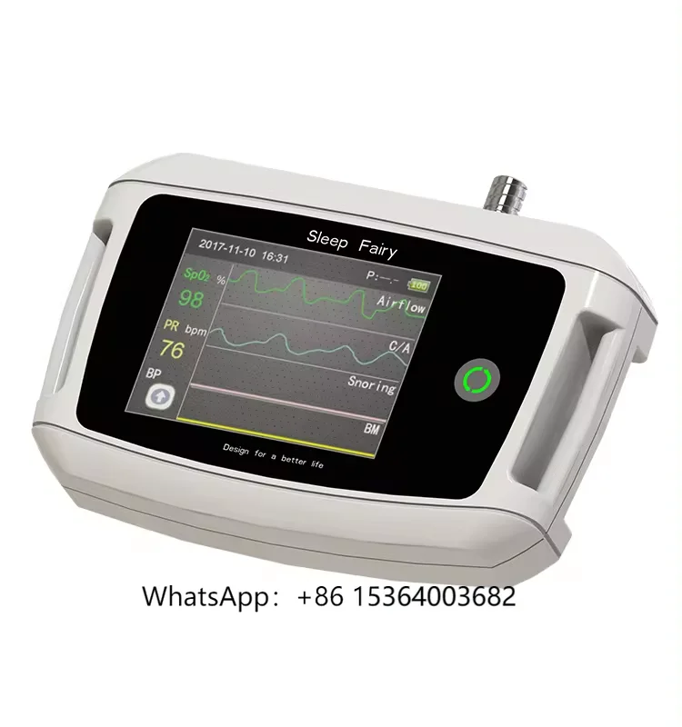 

Sleep Monitoring Device Polysomnography a Series With 9 Channel to Help Sleep Study for People With OSA