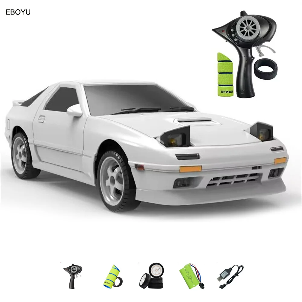 EBOYU LD1802 RC Drift Car Full Proportional 1/18 2.4G 2WD RC Car FC Racing Drift Gyro On-Road Vehicles Models Gift Toys