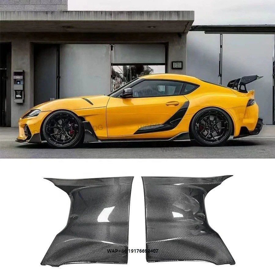

Carbon Fiber Front Fender forToyota Gr Supra A90 A91 Mk5 2019-2022 AR Style Front Bumper Side Fender Mudguard Car Bodykit