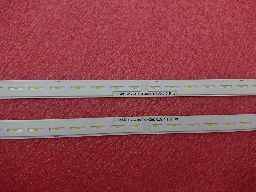 LED backlight strip for TV 43UJ750V 43UJ740V 6922L-0224A 6916L3024A 6916L3025A 43 V17 ART3 3024 L 3025 R image 5