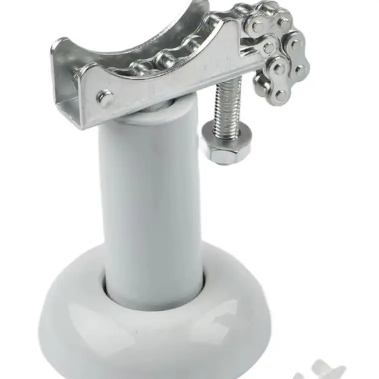 

2Pcs Adjustable Die Cast Aluminum Radiator Floor Bracket Metal Stand Height 11cm To 17cm For Home Heating System