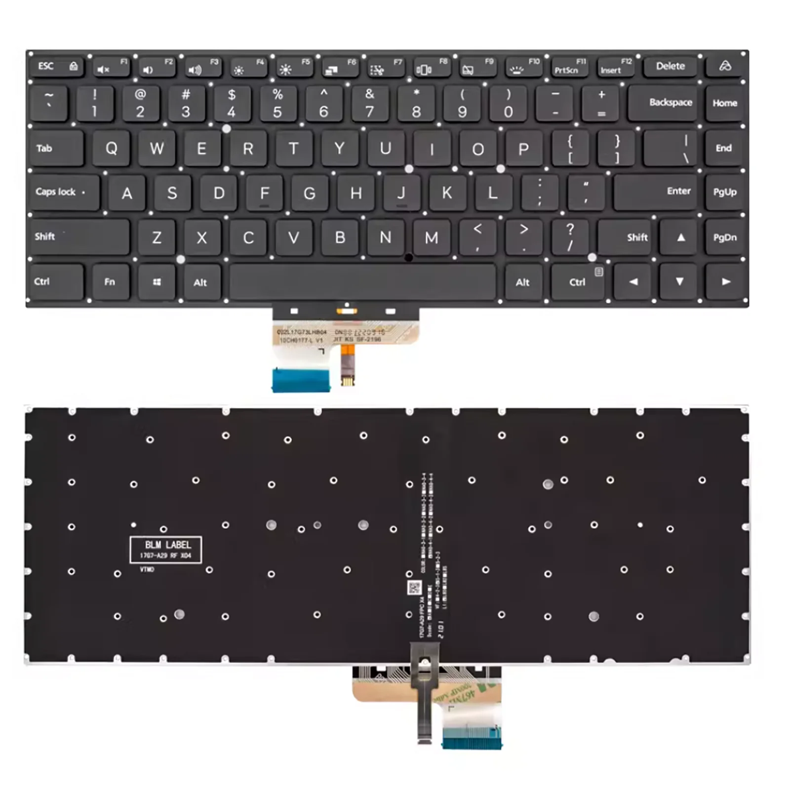 

US layout for XIAOMI Redmi RedmiBook Pro 15 XMA2007 XMA2007-AB laptop backlit keyboard
