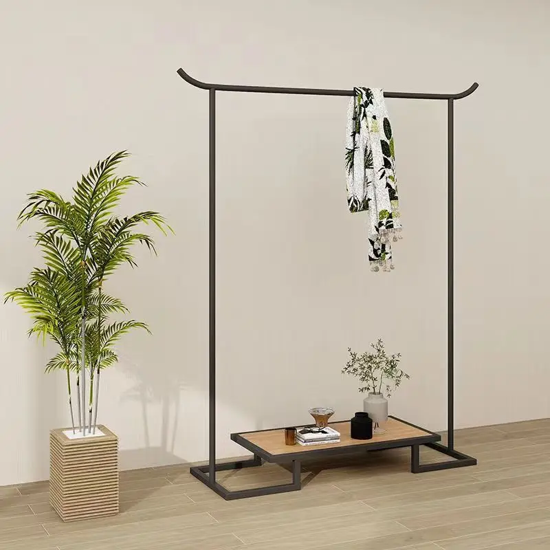 Chinese-style rack, floor-standing ironwork  store display rack, Xiuhe  hanging rack, antique