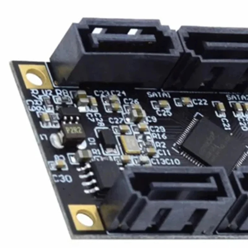 New--A+E PCI Express Mini PCI-E PCI Express Expansion Card PCI-E Adapter PCI-E To4 Ports SATA 3.0 ESATA PCIE SATA3 6Gbps