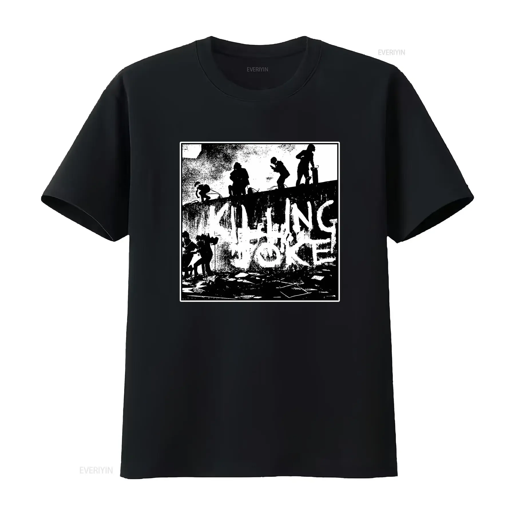 Killing Joke Music Rock Band Cool T Shirt for Men and Women Stylish Trendy Design vintage Washed Top For Everyday Wear