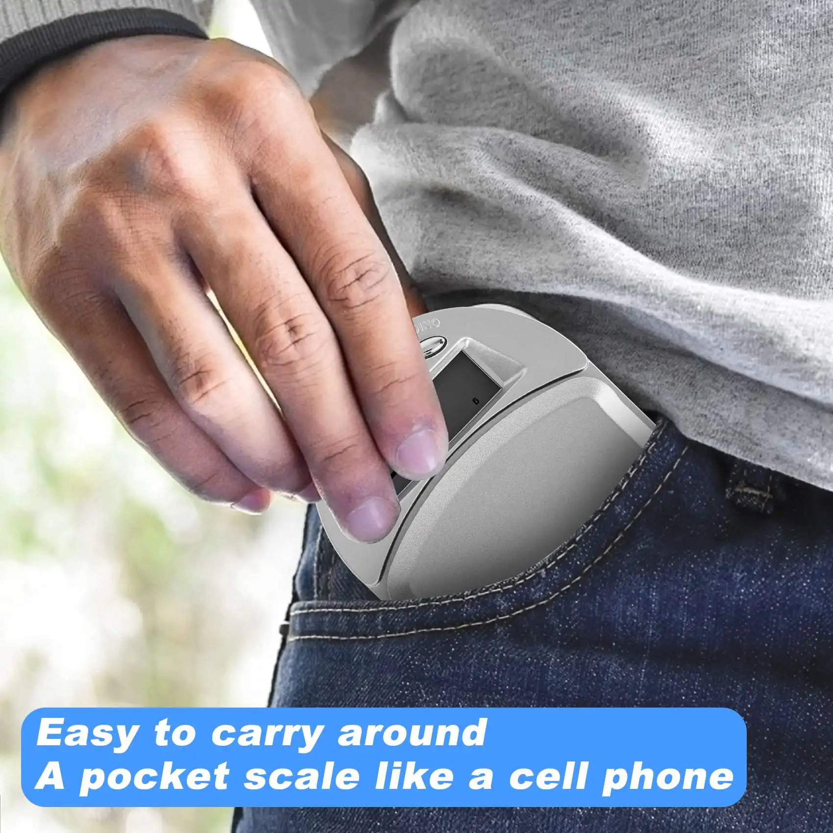 

ABAZJ 500g / 0.1g Digital Pocket Scale kitchen scale household scales accurate scales letter scale