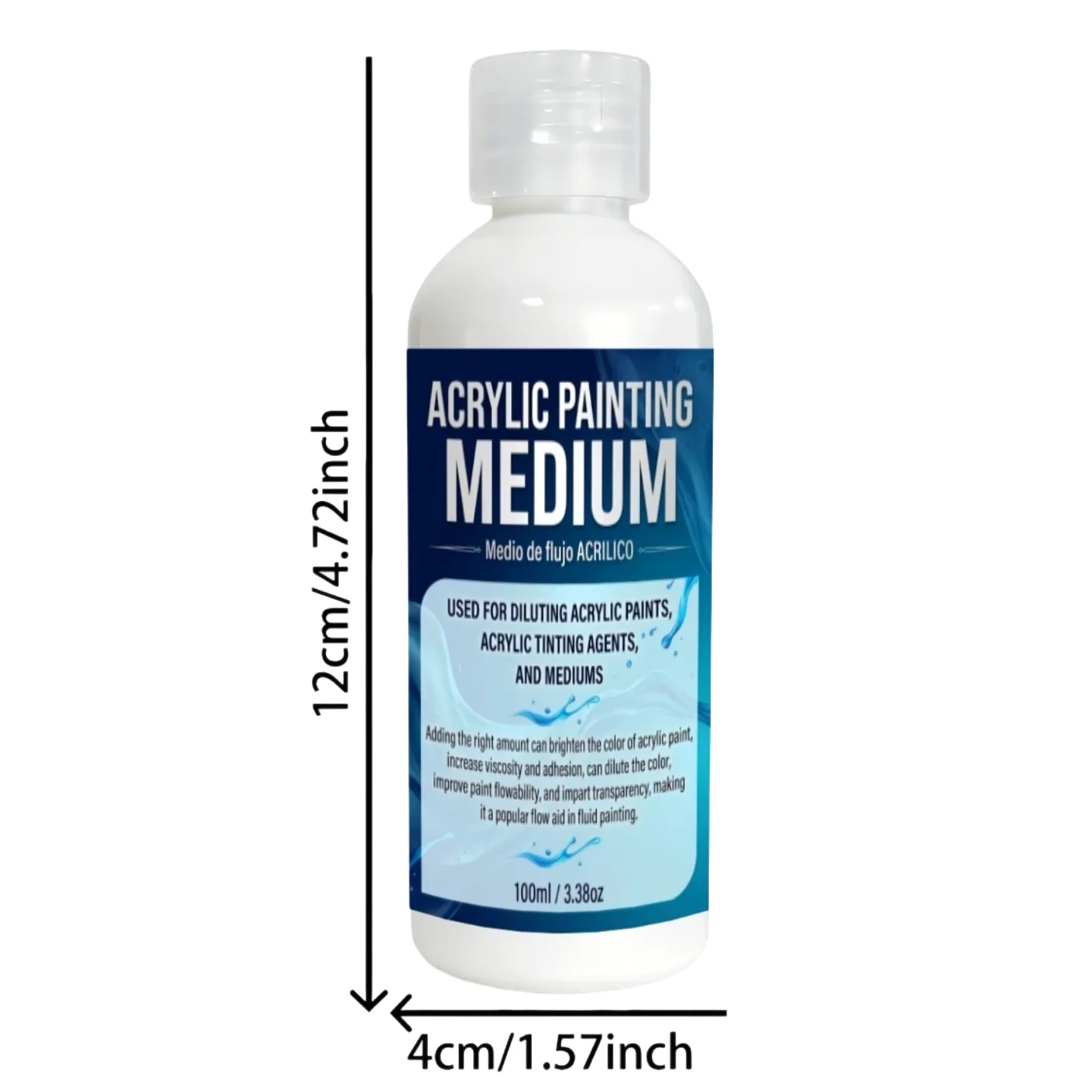 Professional Liquid Thinner ACRYLIC PAINTING MEDIUM Holiday Art Supplies For Canvas Painting