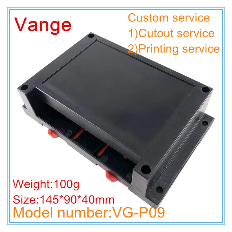 Vange PLC device housing 145*90*40mm ABS plastic project box