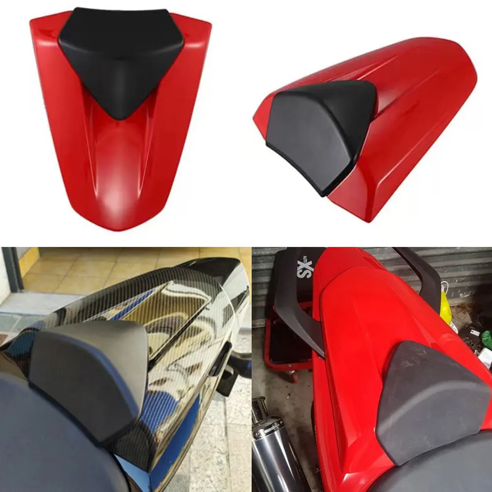 

For Honda CBR500R CBR 500 500R 2013 2014 2015 Motorcycle Pillion Rear Passenger Seat Cowl Cover Black Red Carbon