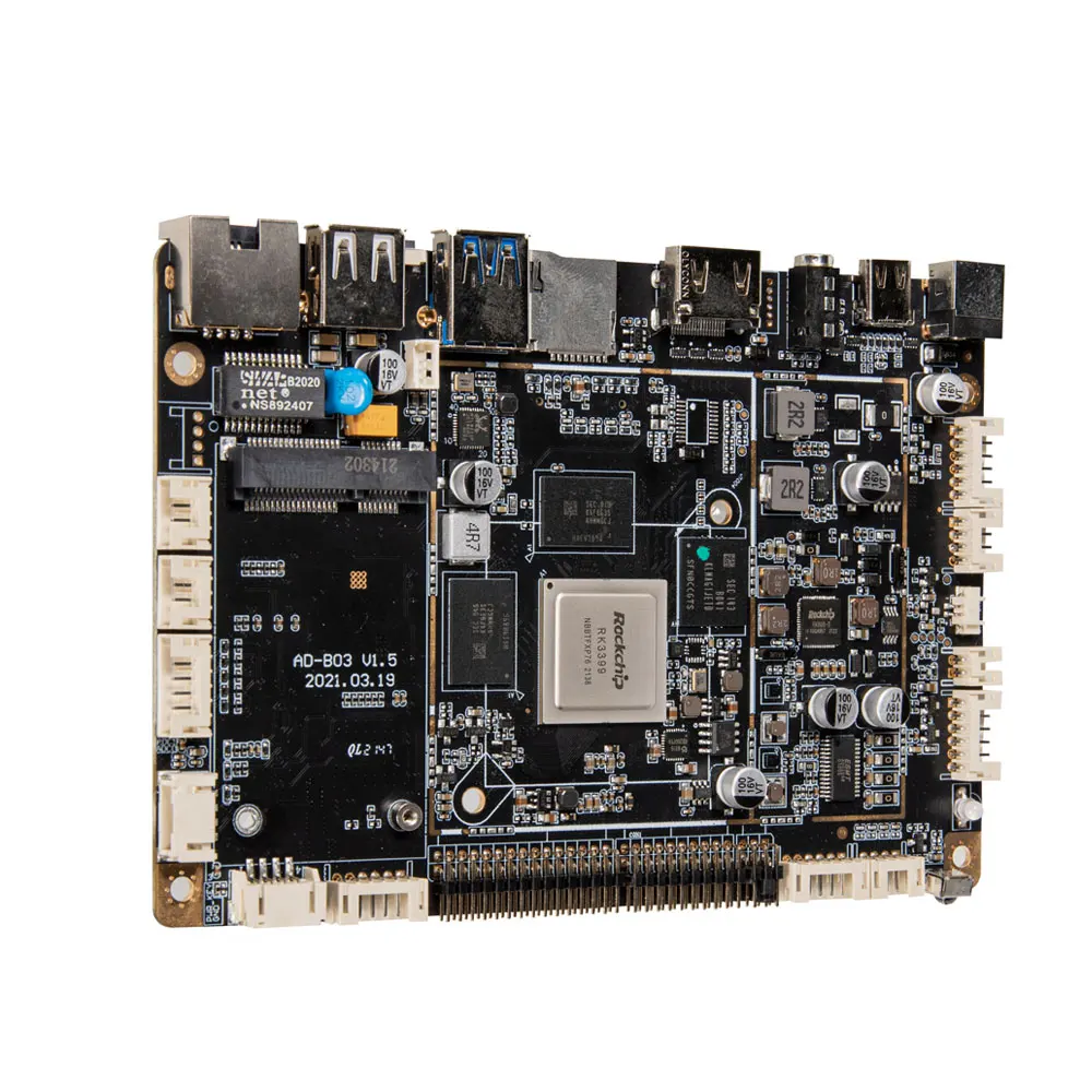 Odm Embedded Digital Signage RK3399 Mainboard LVDS EDP HD-M-I Rockchip Rk3568 Rk3588 Rk3566 Industrial Android Motherboard