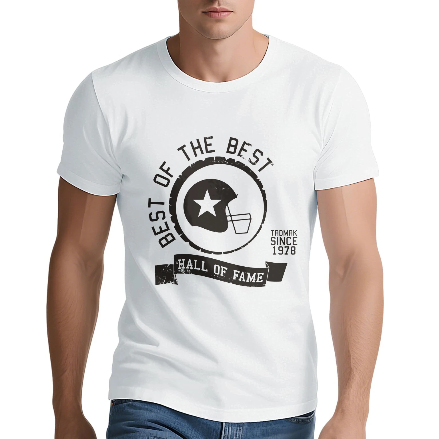 Men's t-shirts 2025 New Men's clothing t shirt y2k Basic Printed sports Summer Breathable Solid color football tops Running top