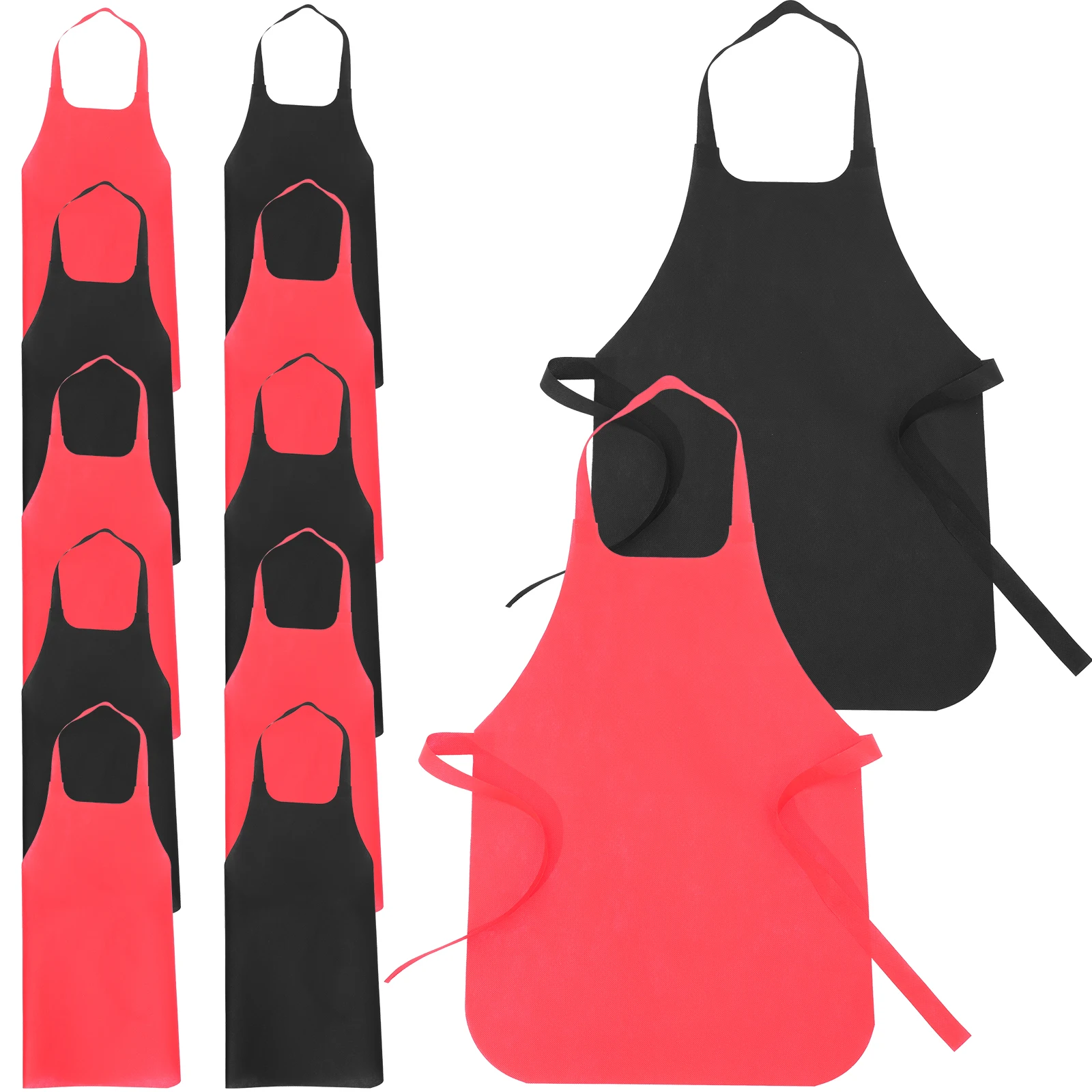 

12pcs Kids Aprons Waterproof Painting Children Drawing Disposable Multi-function Decorative Toddler Activities