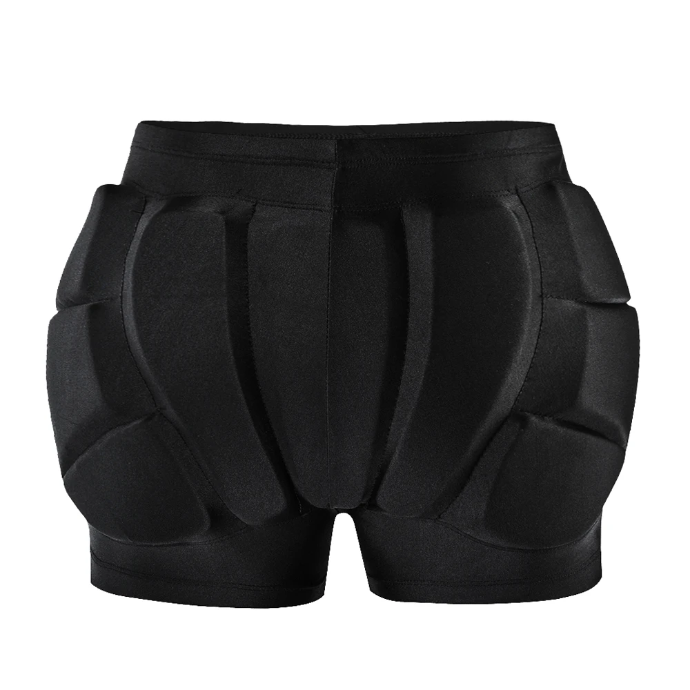 WOSAWE Skating Shorts Outdoor Sports Skating Snowboarding Shorts Hip Protective Bottom Padded For Ski Padded Shorts Boys Girls