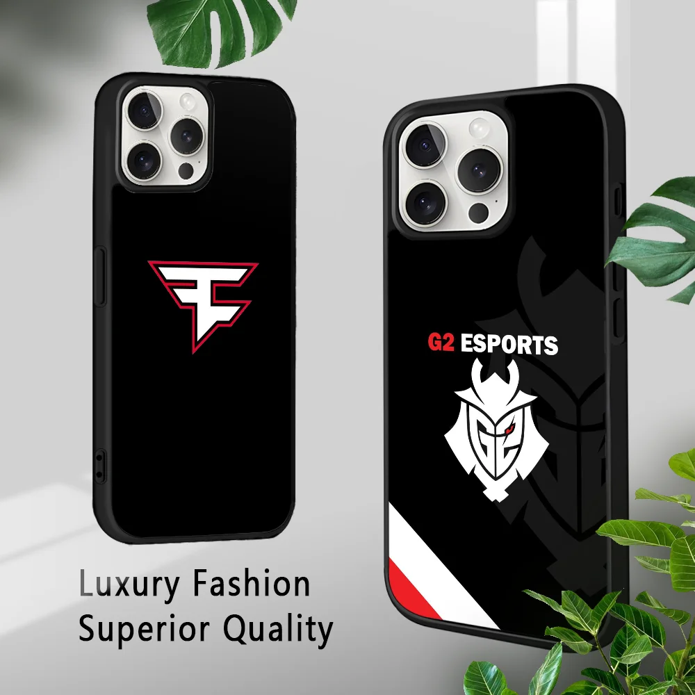 C-CSGO Team G2 F-Faze Spirit Vitality Phone Case For iPhone 16 15 14 13 12 11 Pro Xs Max Mini Plus Celulares Hard Funda - Image 5