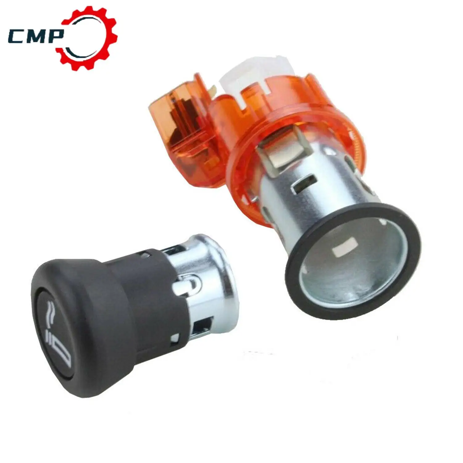 

1Set 12V Socket Cigarette Lighter Assembly Plastic & Metal 8K0919343 8E0919309 For Audi A4 A5 A6 A8 Q7 Car Interior Accessories