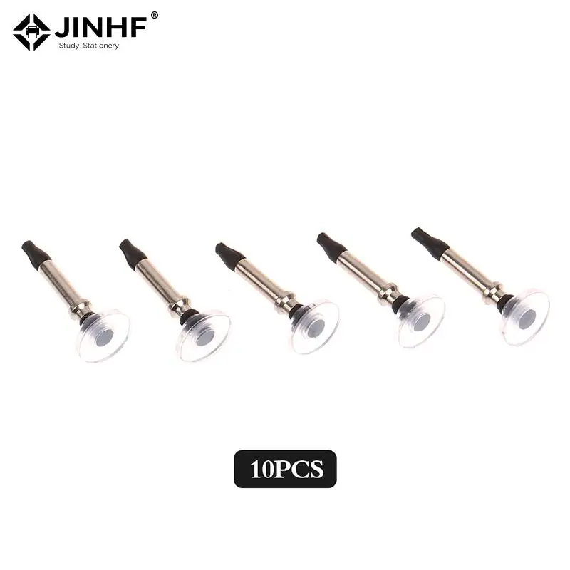 

10pcs Universal Replacement Disc Tip Stylus Pen Tips Round Transparent Disc Tip For Touch Screen Tablet Mobile Phone Drawing