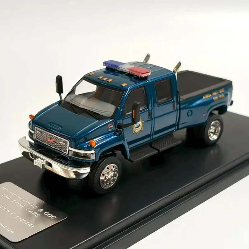 GOC&MK 1/64 GMC TOPKICK C4500 police pickup car model Adult Gift