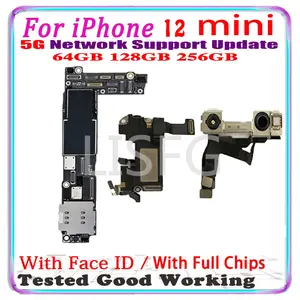 Bilashmart Clean iCloud Mainboard iPhone 12 Mini Motherboard Support OS Update Logic Board Working LL/A 64gb 128gb 256gb Placa