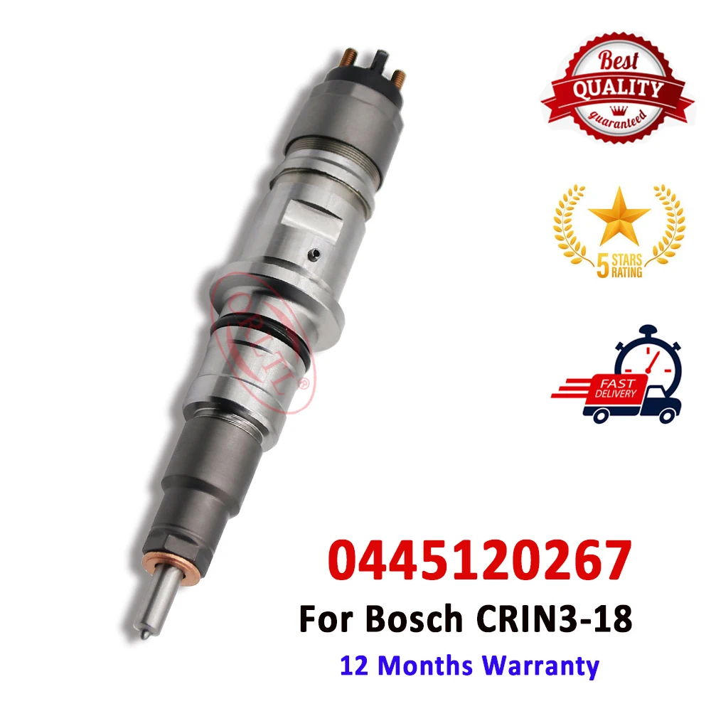 ORLTL New CAR 0 445 120 267 Diesel Injector 0986435549 Fuel Nozzle 0445120267 For DEUTZ 03050480 04290987 VOLVO 20798683