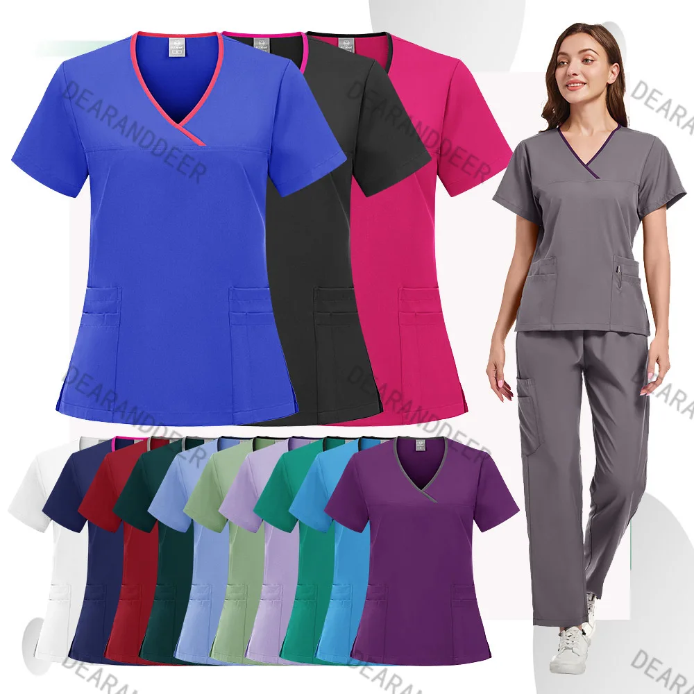 Operating room doctor's surgical work uniform set, medical accessories, women's jogging suit, hospital supplies, wholesale price