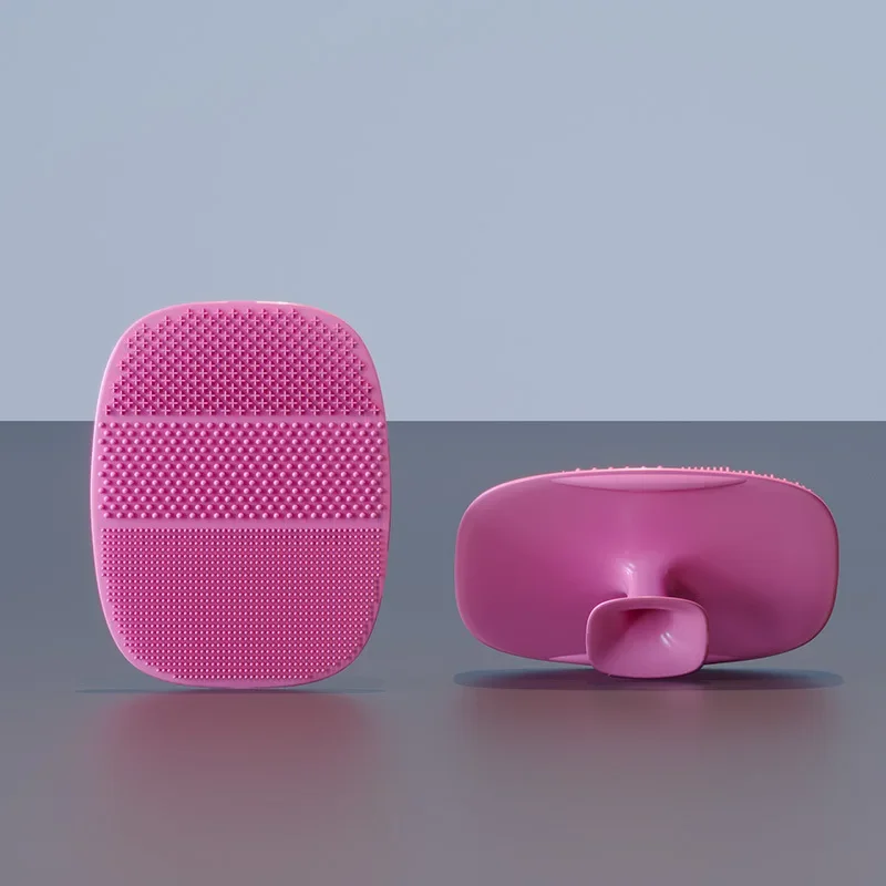 Siliconenborstel Schoon Geen sliphandvat Body Scrubber Reinigt SPA Exfoliërende Huidverzorging Badkameraccessoires Gezichtsborstel Cosmetica