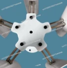 

Portable Low Speed Windmill 35W Vertical Axis Wind Turbine Model DIY 5 Blades Three Phase Permanent Magnet Brushless Generator