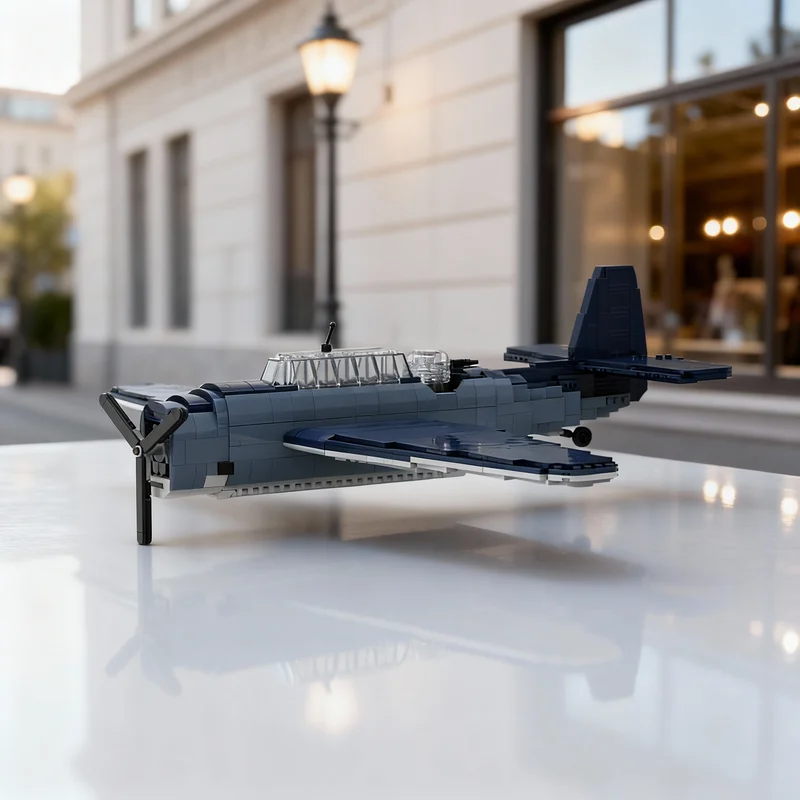 

1273pcs MOC TBF Avenger Torpedo Bomber Creator Expert Model Building Blocks Construction DIY Christmas Gift Idea Toy Creative