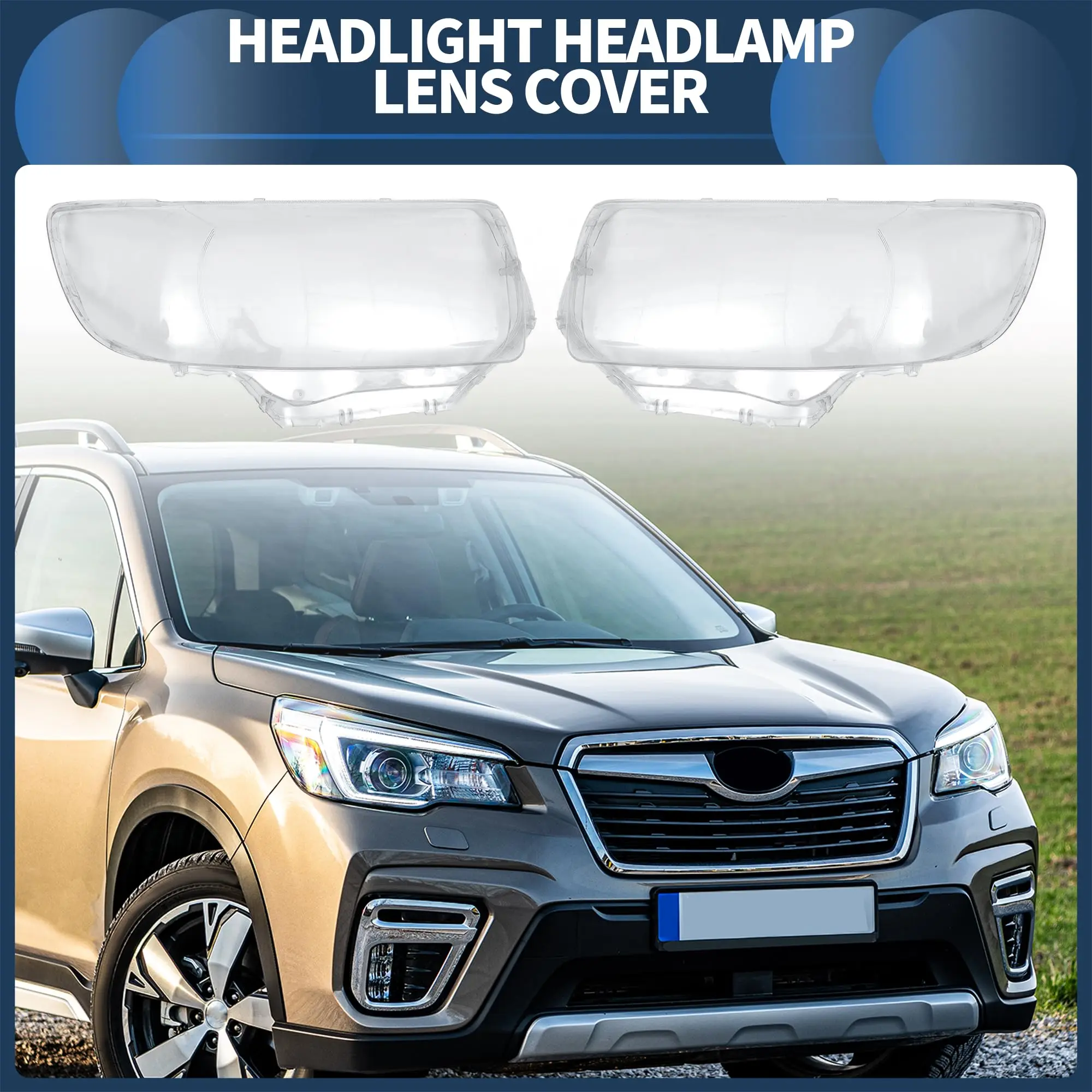 

Крышка объектива передней фары автомобиля, крышки фары для Subaru Forester 2006 2007 2008 SU2503119 SU2502119