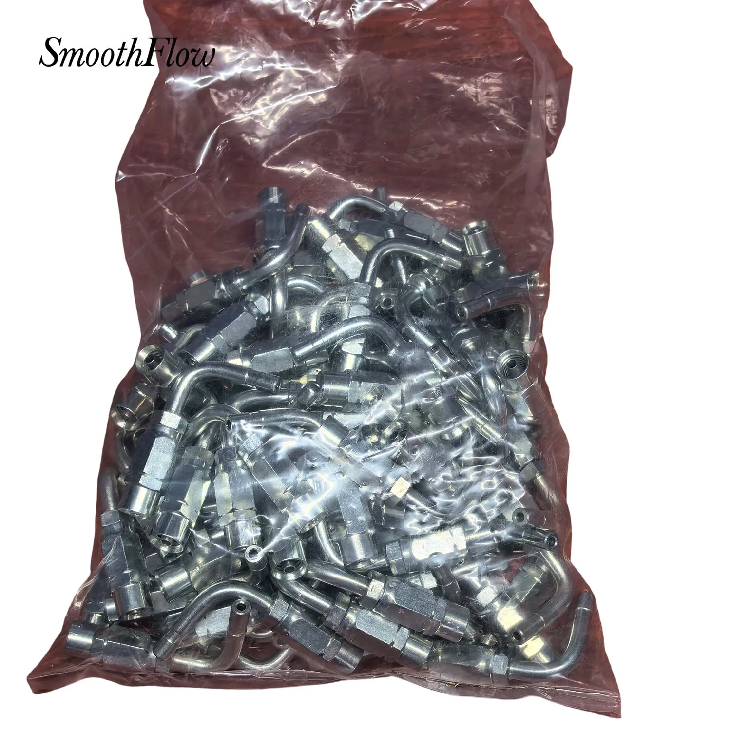 40pcs KB-6 90° Elbow Tube Fitting 8.6mm x 4.2mm Resin Hose to 6mm Adapter