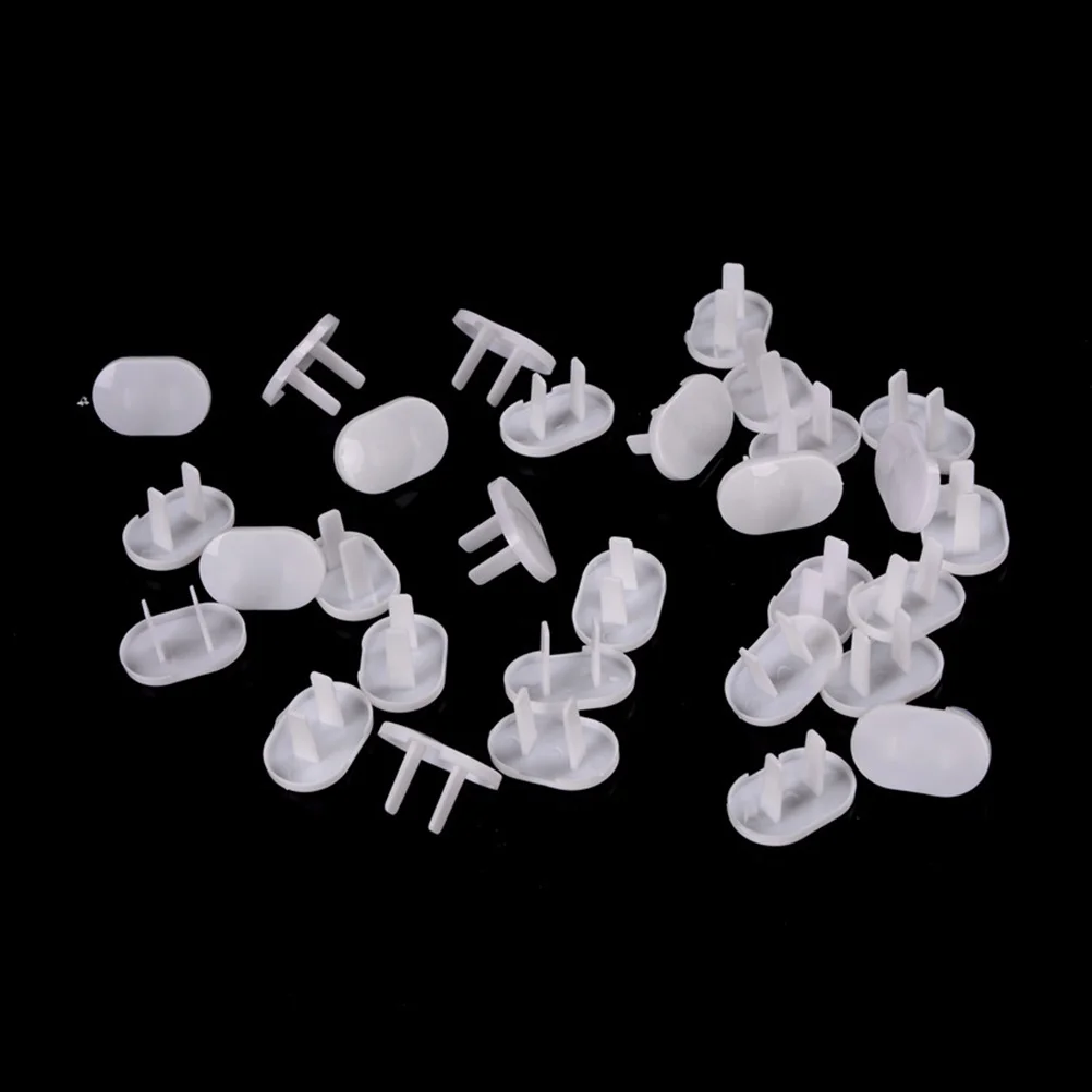50Pcs Safety Socket Covers for Child Protection ABS Plastic Electric Outlet Plug Covers Fit and Tool Required