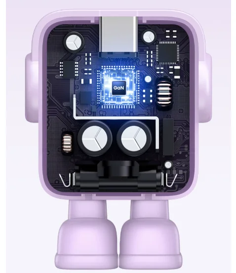 Fast Charging Robot 30W Gallium Nitride Charging Head Is Suitable for Android Mobile Phone Laptop Charging Station