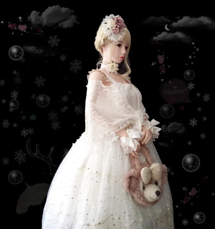 Robe à bretelles vintage lolita cos loli pour fille, tenue de princesse victorienne, taille haute, imprimée avec nœud papillon, style gothique, mignon, kawaii