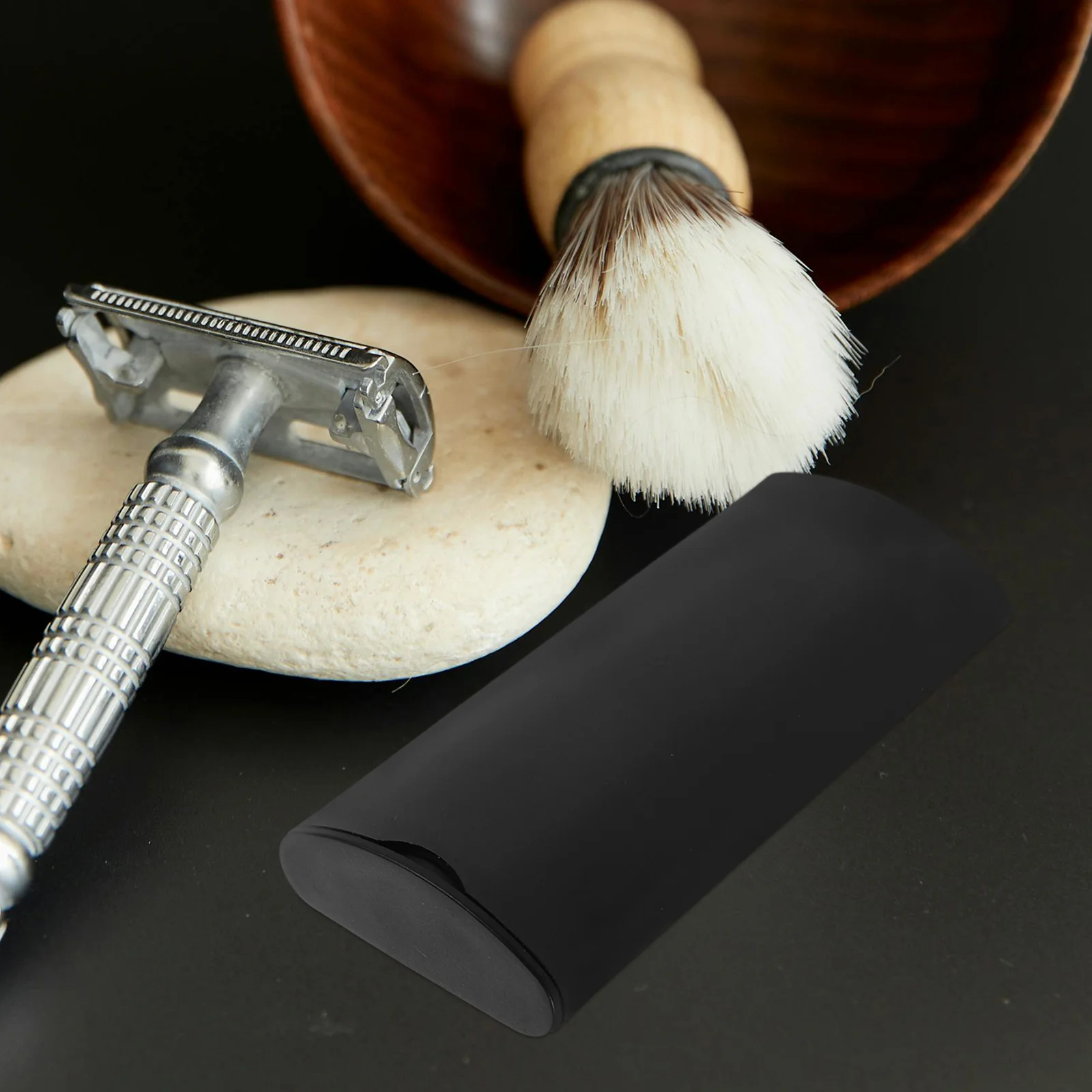 Razor Disposal Tin Safety Razor Blade Disposal Case Multifunctional Sharps Container Foldable Portable for Barber Shop Home