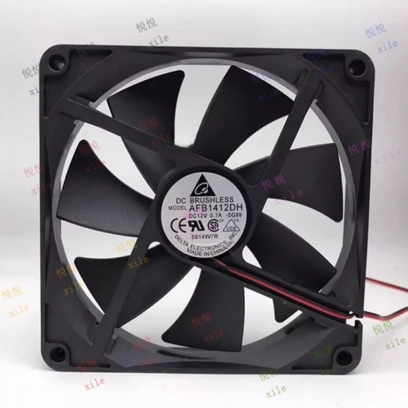 

L L FOR Delta AFB1412DH DC12v 0.7A 14025 14cm 4-Wire PWM Cooling Fan