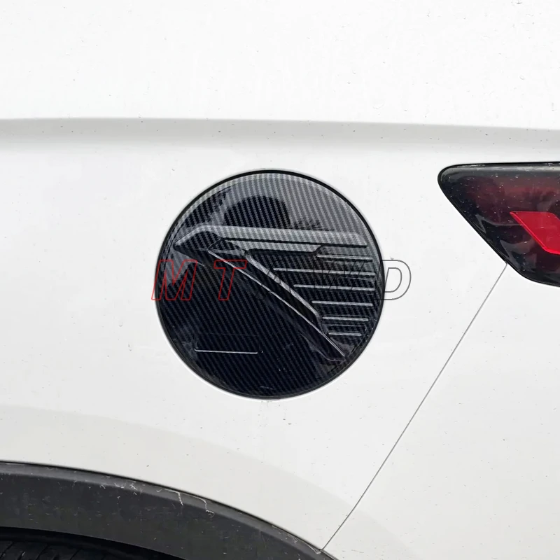 

For BYD Song Plus EV 2022 2023 2024 Carbon ABS Car Charging Port Cap Charger Cover Protector Trim Decoration Sticker Styling