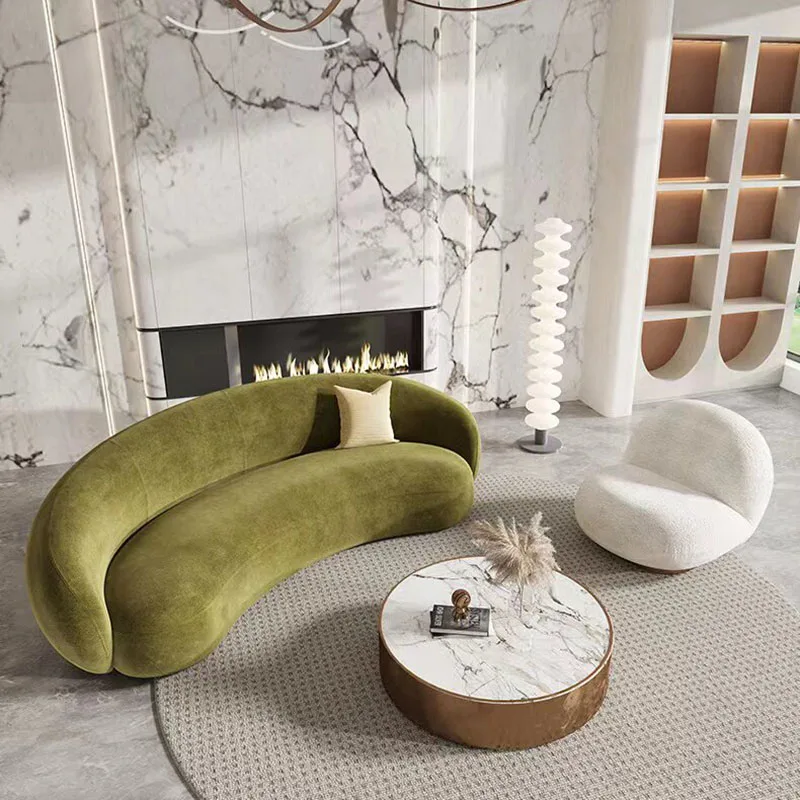 

Lounge Designer Living Room Sofas Modern Luxury Nordic Futon Lazy Living Room Sofas Puffs Decor Muebles Lounge Suite Furniture