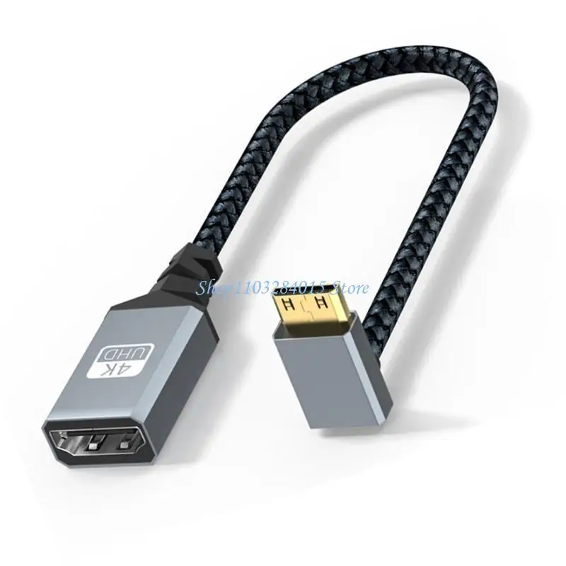 R6FF Video Male to Female Adapter Cable for DSLR, Camera, Camcorders, Graphics Card