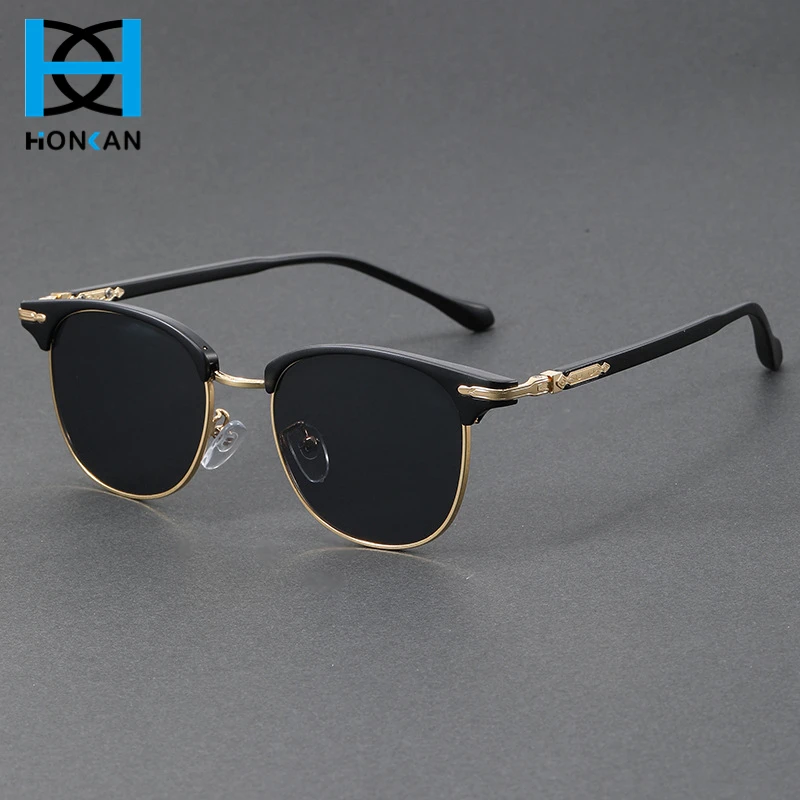 

Fashion Men's Sunglasses Metal Small Square Glasses Driving Sunglasses Luxury Brand Design Eyeglasses UV400