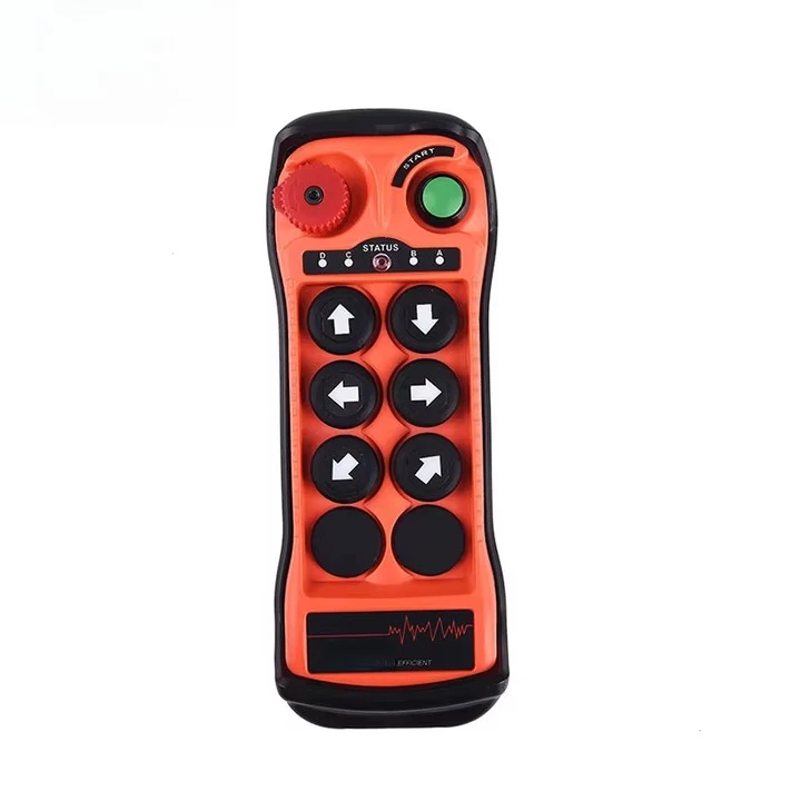 QA600 6 Buttons Single Speed Factory Manufacturer Winch Industrial Crane Hoist Radio Wireless Remote Control