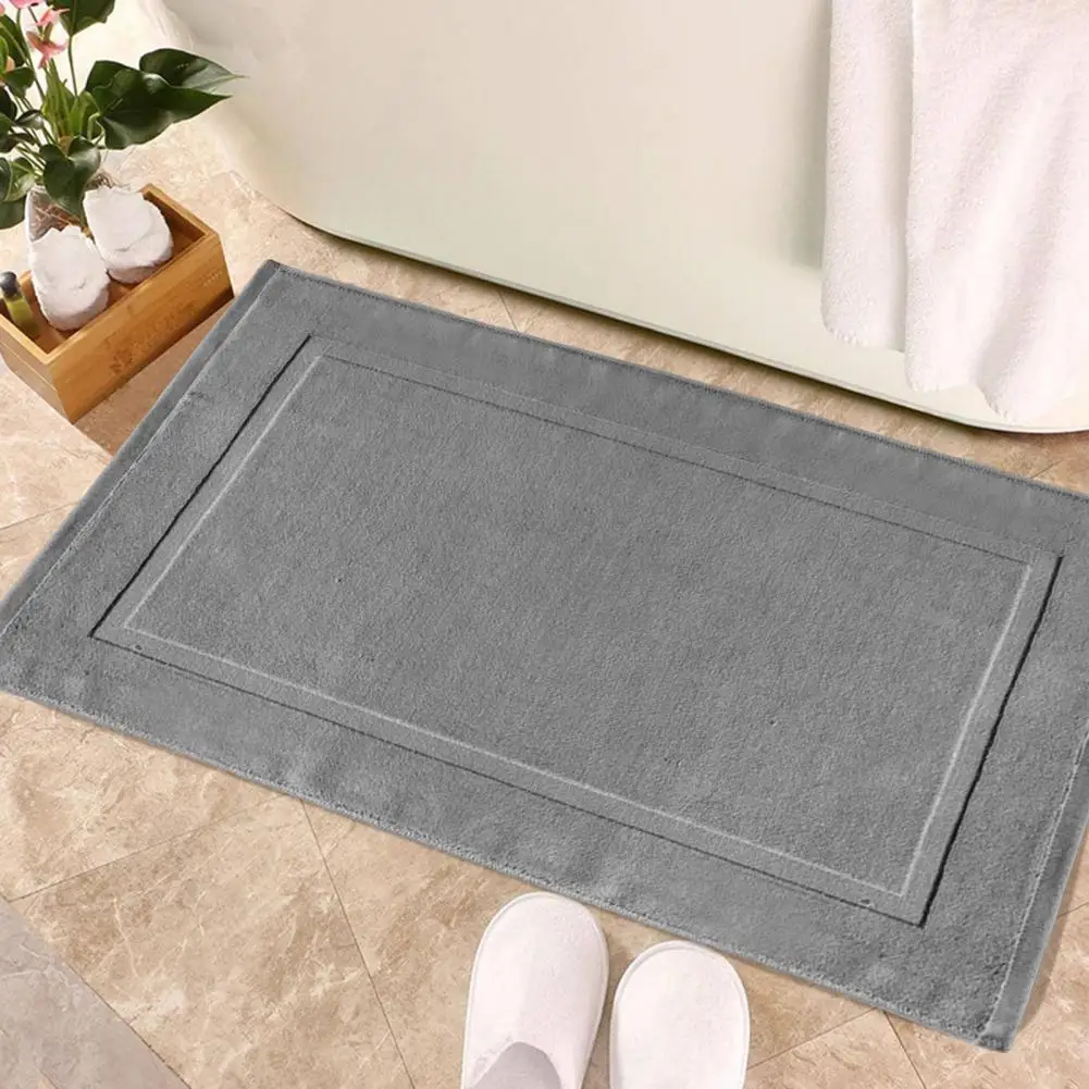 Cotton Rug Bedroom Carpet Quick-drying Anti-slip Bathroom Floor Towel Rug for Kitchen Sink Entryway Absorbent Carpet with Water