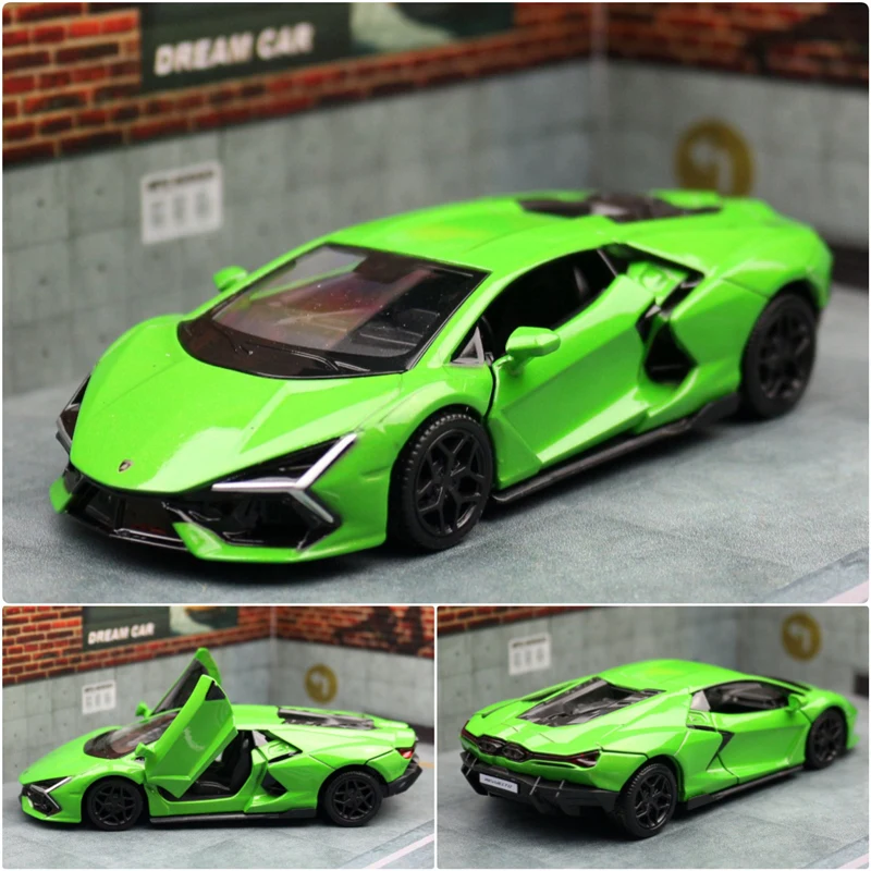 1:36 Lamborghini Revuelto Alloy Sports Car Model Diecast Metal Toy Racing Vehicle Car Model Simulation Collection Kids Gift