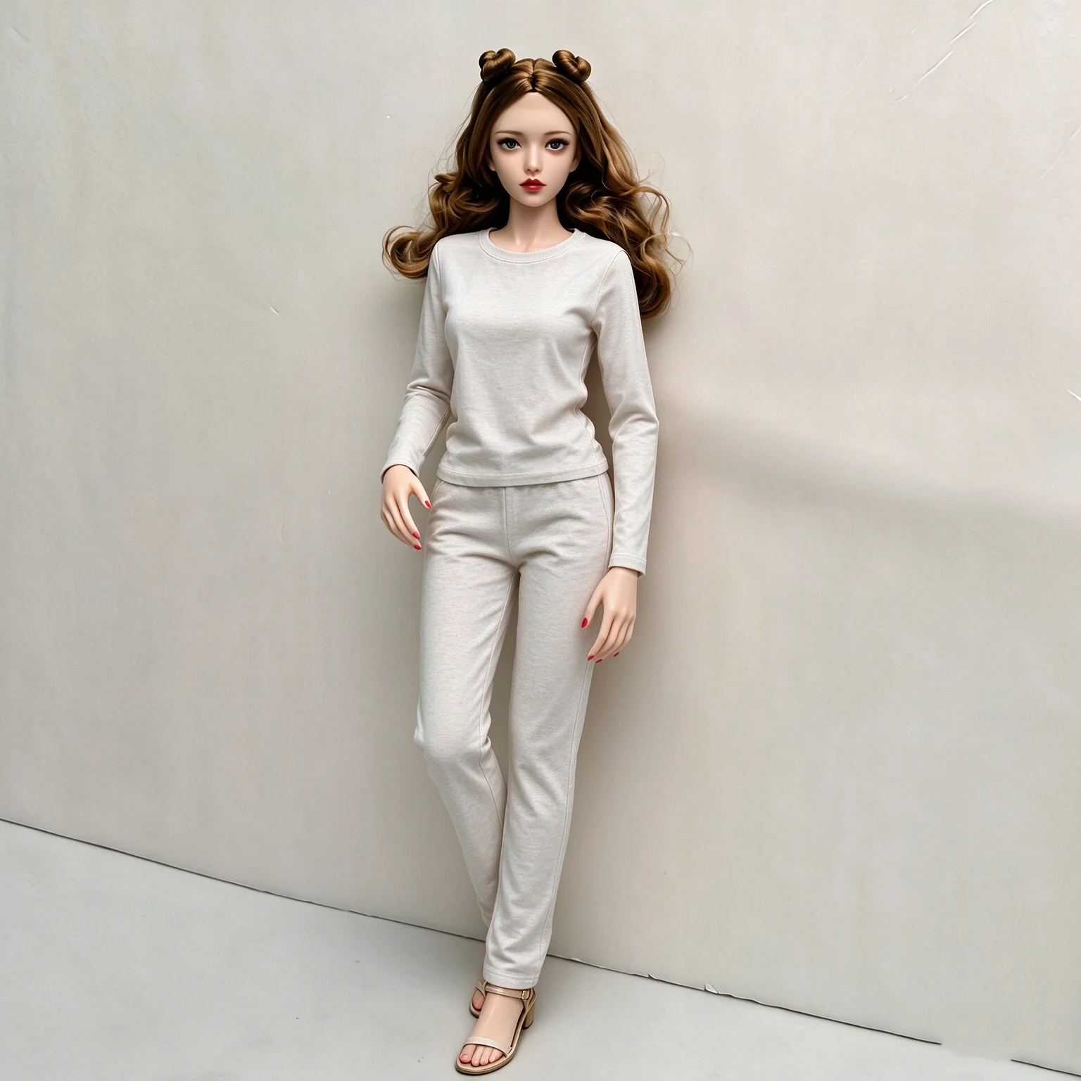 YM503 1/6 Scale Wide Hips Slender Waist Seamless Makeup Version Anime Body 12'' Female Soldier Action Figure Body