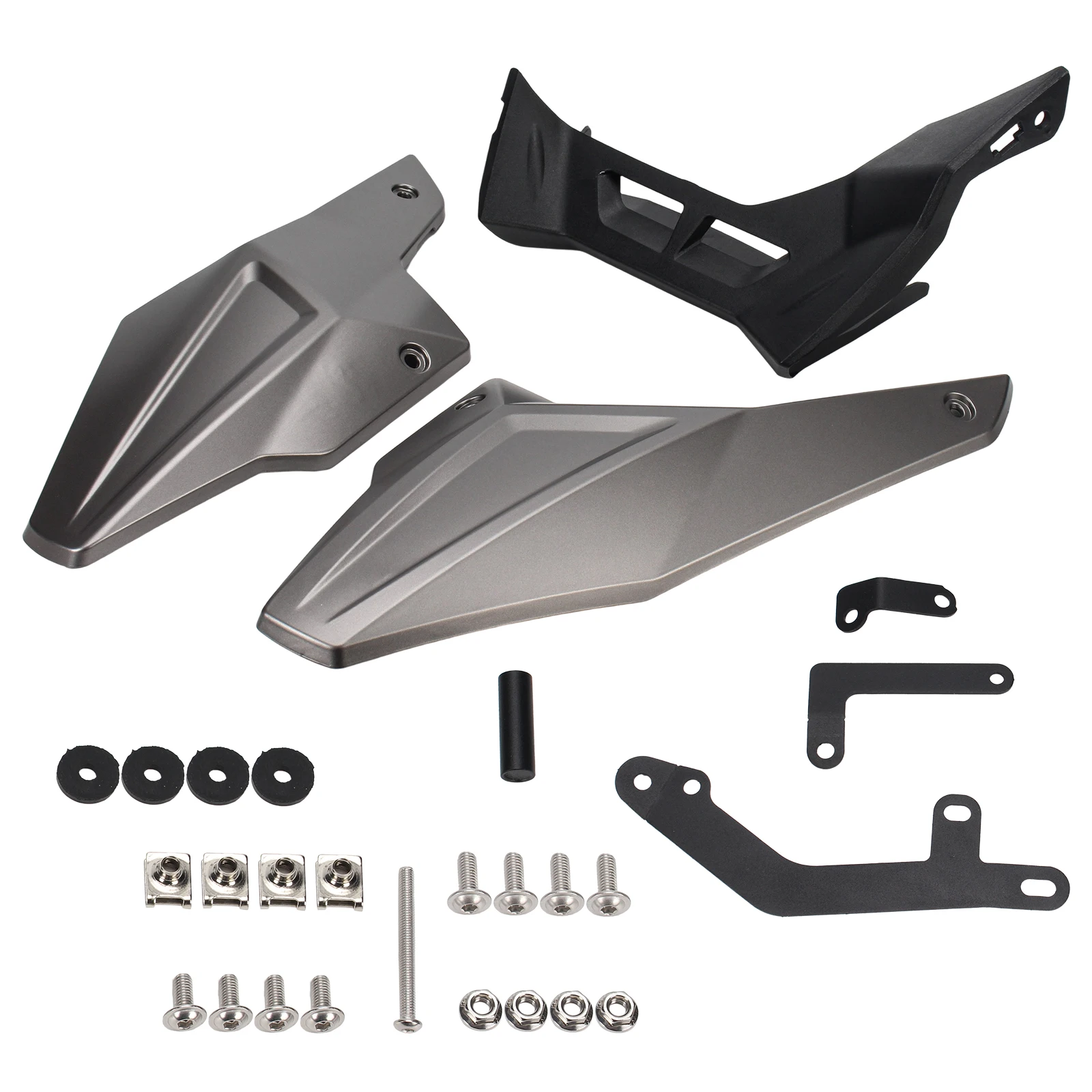 Motorcycle Chassis Protection Cover For Kawasaki Eliminator 500 Se 450 400 Lower Fairing Exhaust Shield Guard Belly Pan Kit