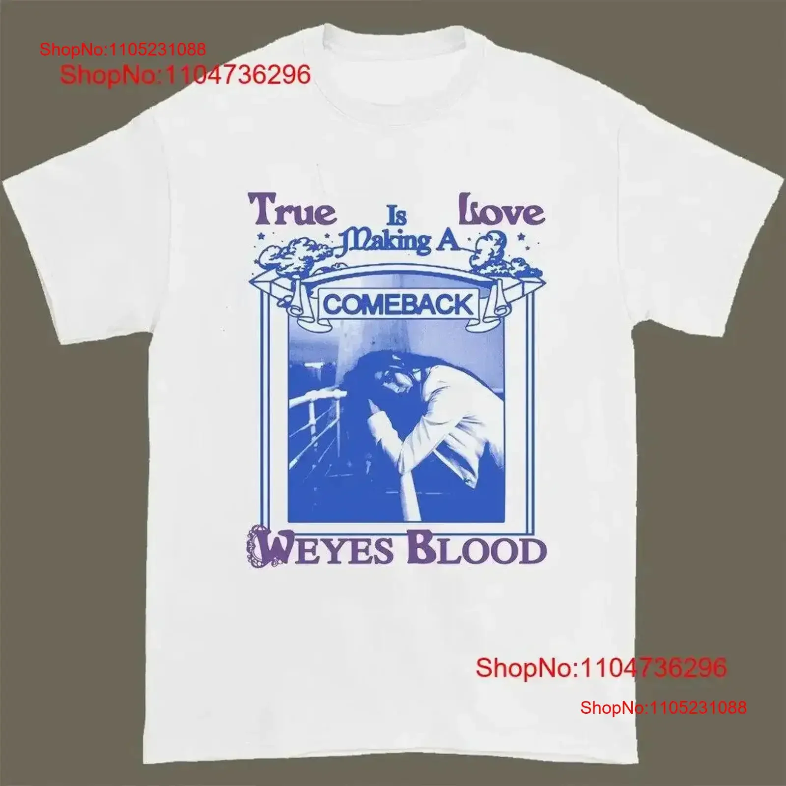 

New Weyes Blood For Fans S 5XL T Shirt SB35 vintage Washed streetwear graphic Versatile homme designer clothes Casual vintage