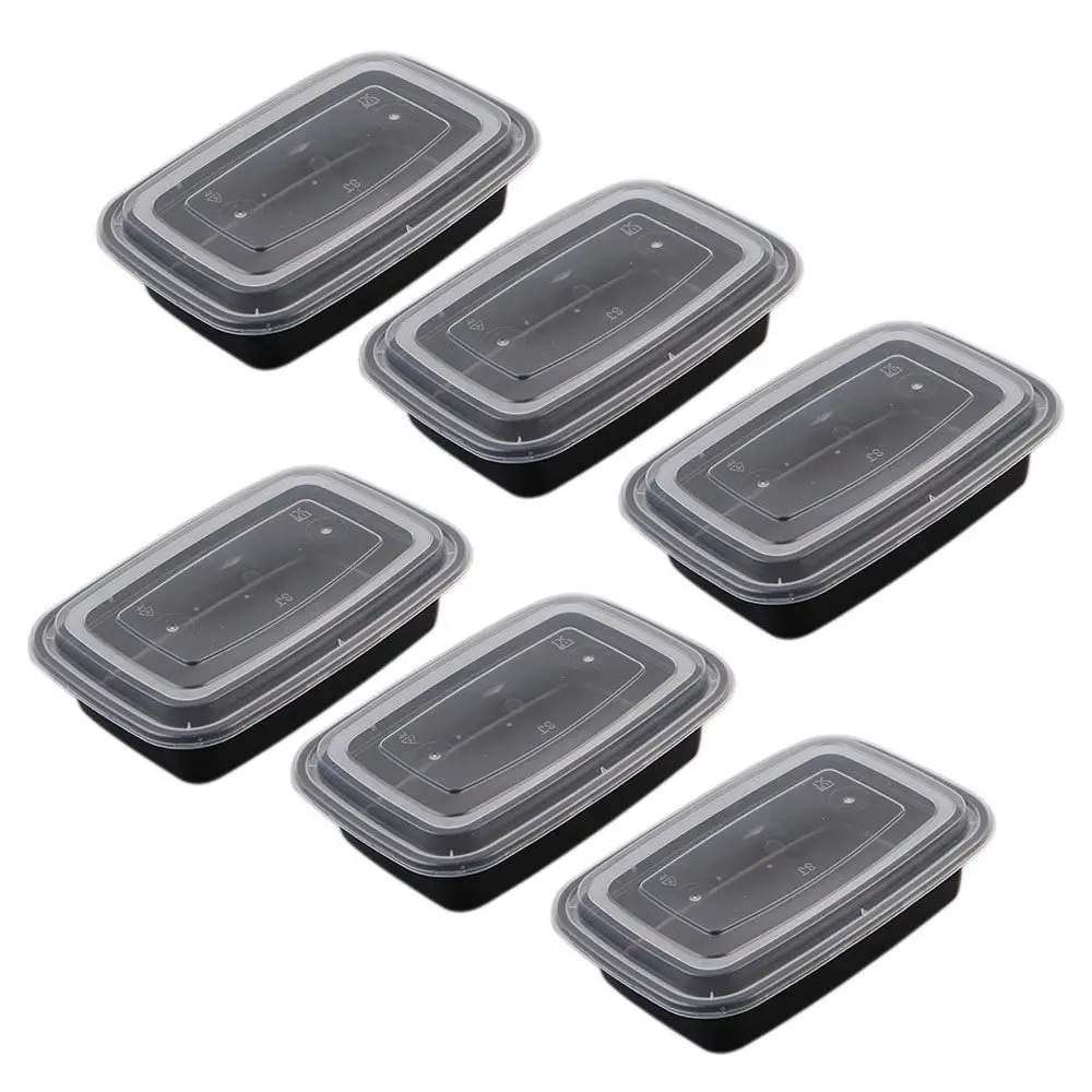 

25PCS Meal Prep Containers 1 Compartment Food Prep Containers Food Storage Containers with Lids Reusable Freezer Containers -