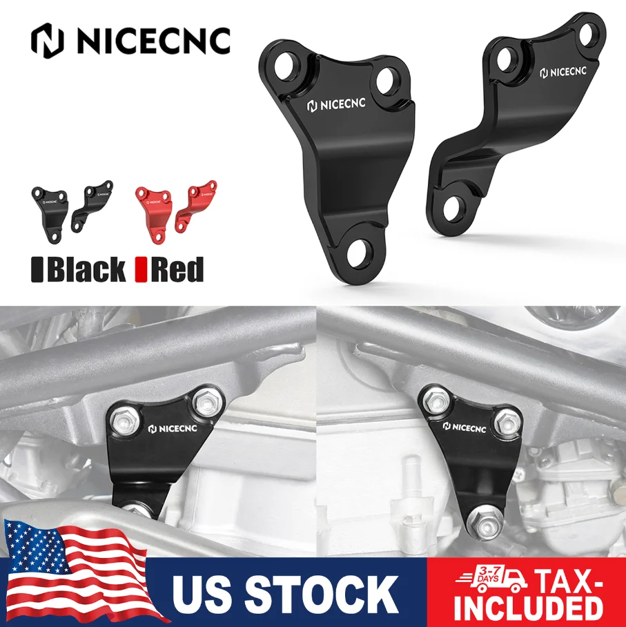 

For Honda TRX450R Upper Engine Mount Bracket For TRX450ER HONDA 2006-2014 TRX 450R 50353-HP1-600 8MM Thickened 6061-Aluminum